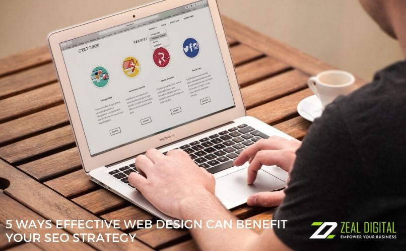 Top 5 ways of effective web design to benefit your SEO strategy