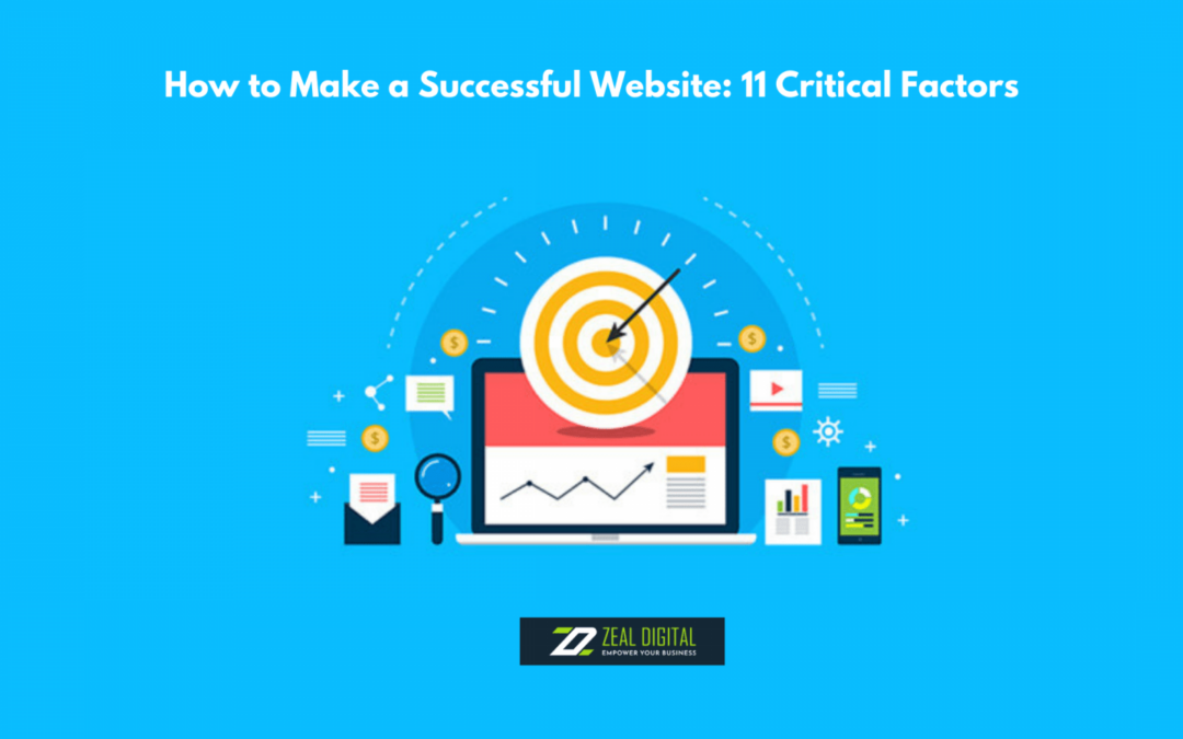 How to make a successful website: 11 critical factors