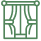 blinds and shutters icon