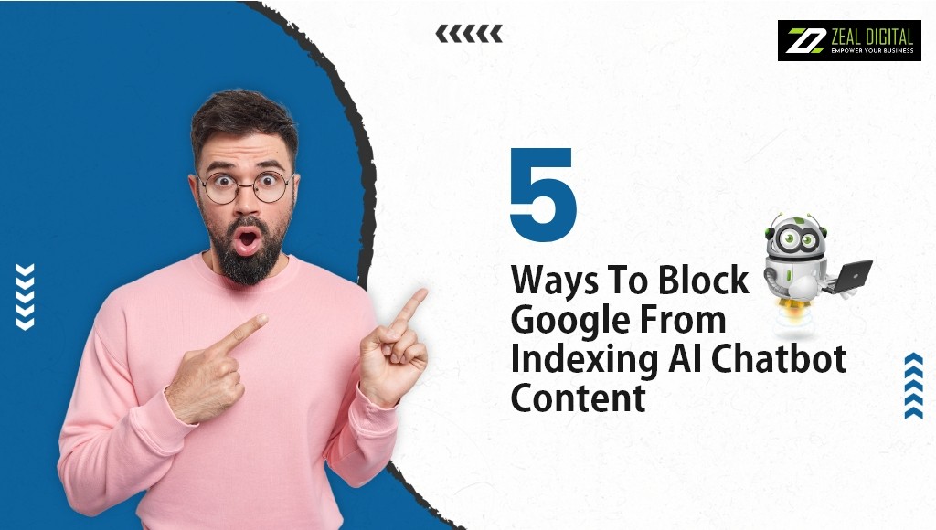 Block Indexing AI Chatbot Content