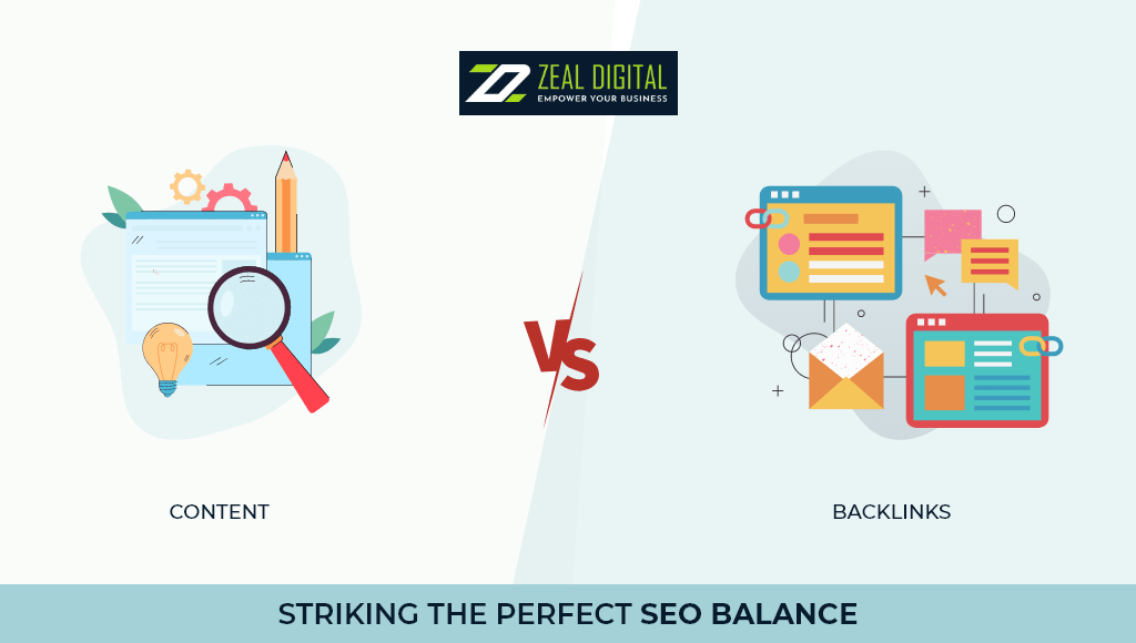 content vs backlinks