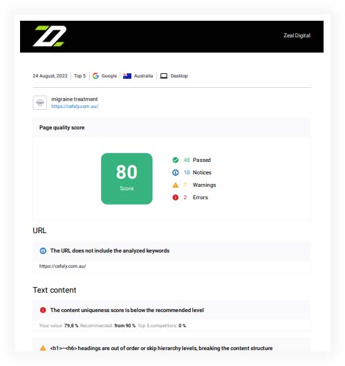 User Friendly SEO Tool