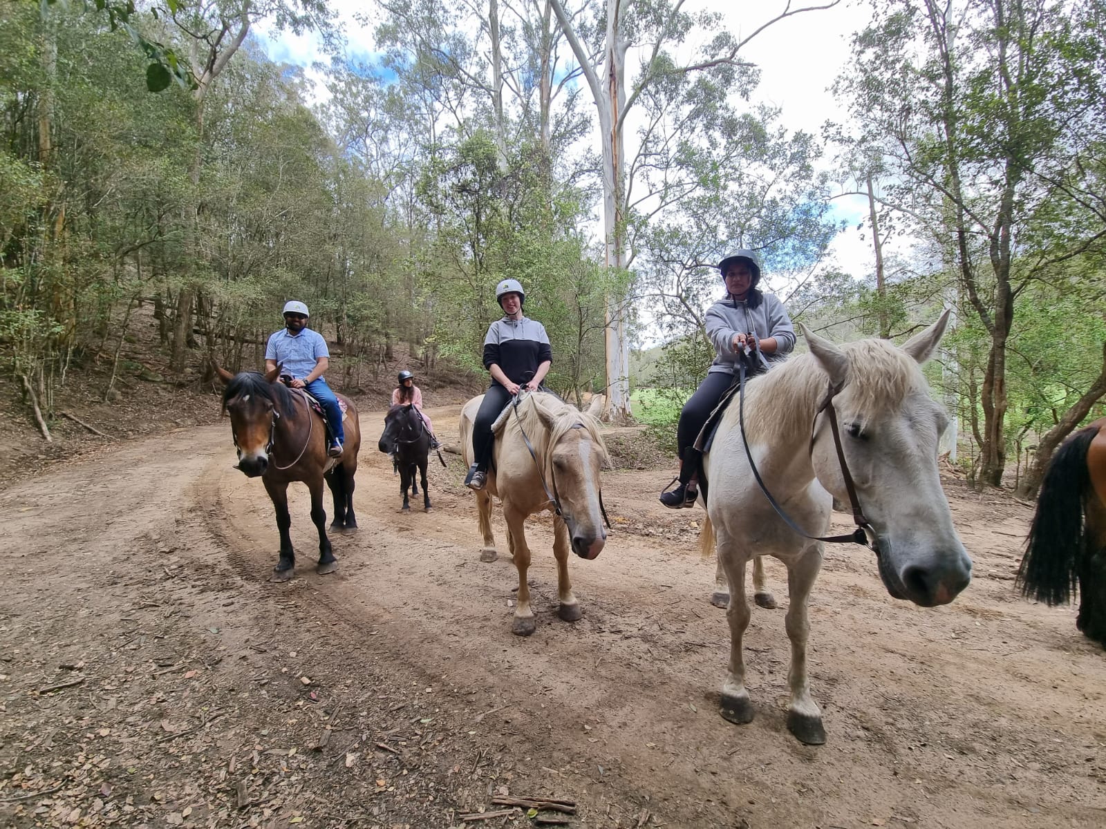 horse riding