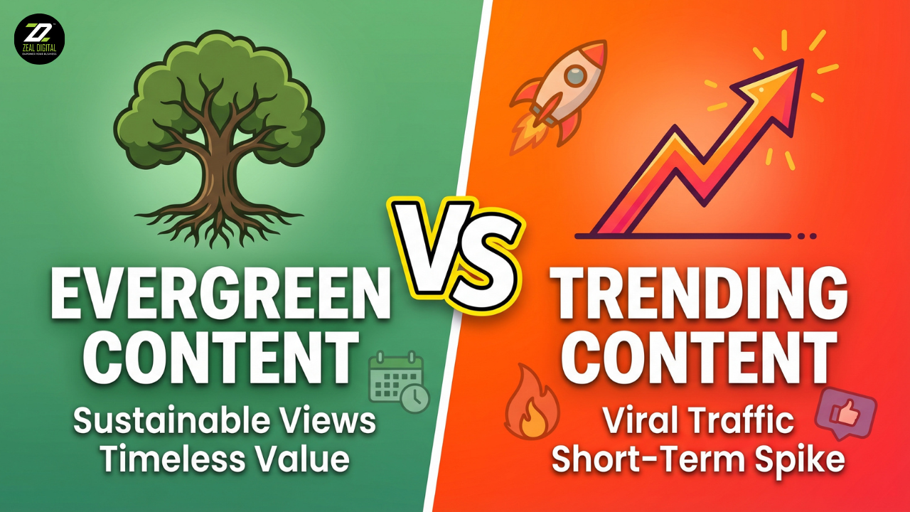 Evergreen Content vs Trending Content