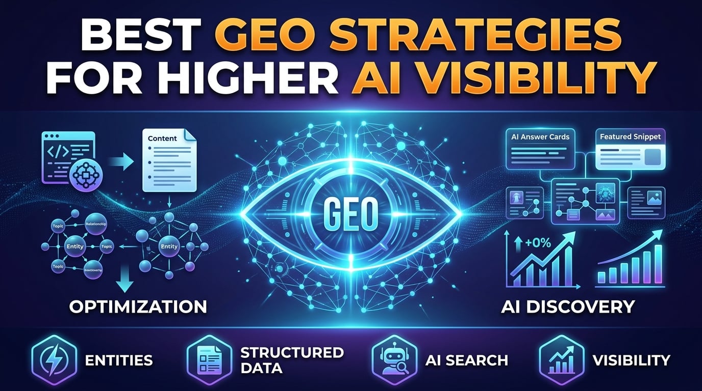 Best GEO Strategies for Higher AI Visibility