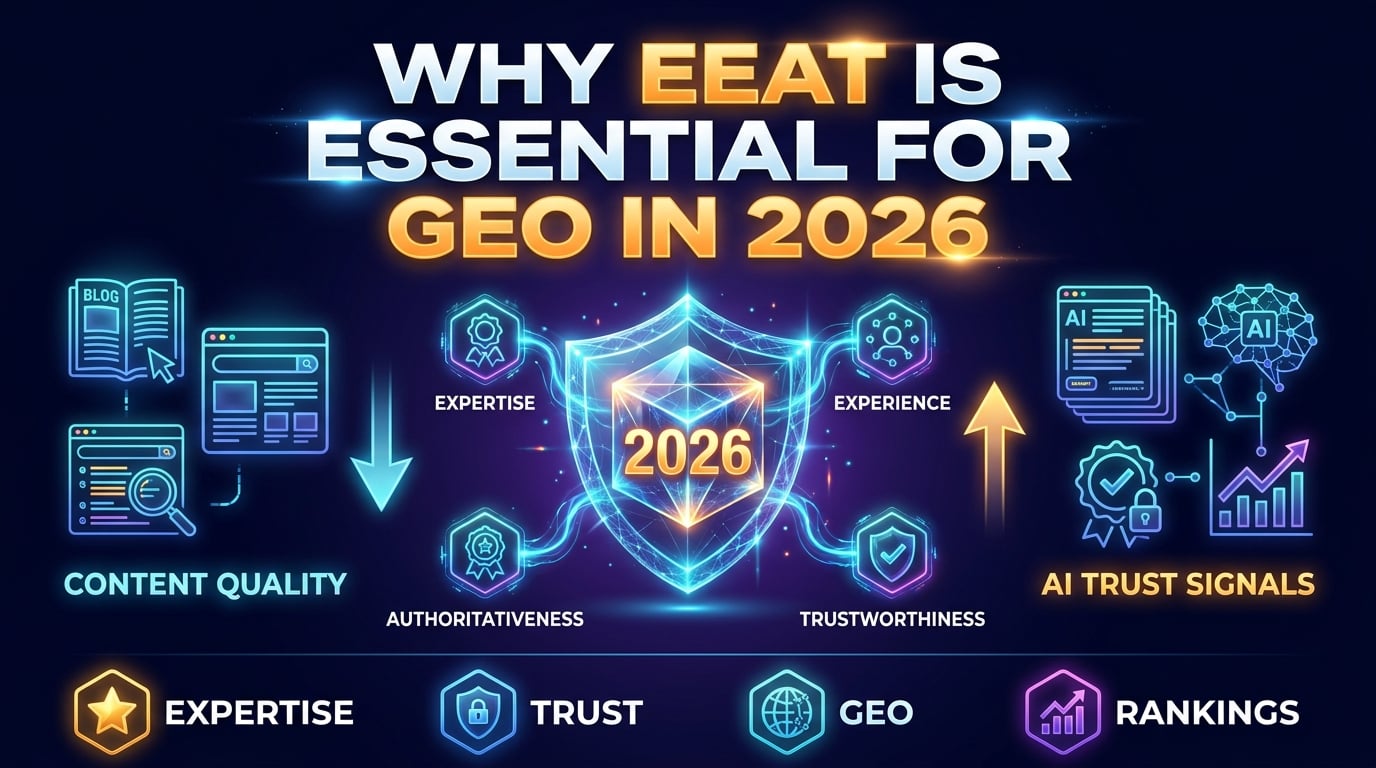 Why EEAT Is Essential for GEO in 2026 Why EEAT Is Essential for GEO in 2026